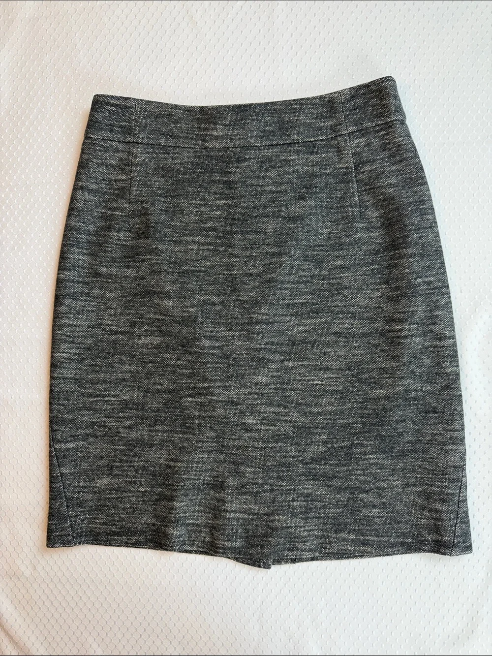 Theory Heathered Gray Pencil Skirt - Women